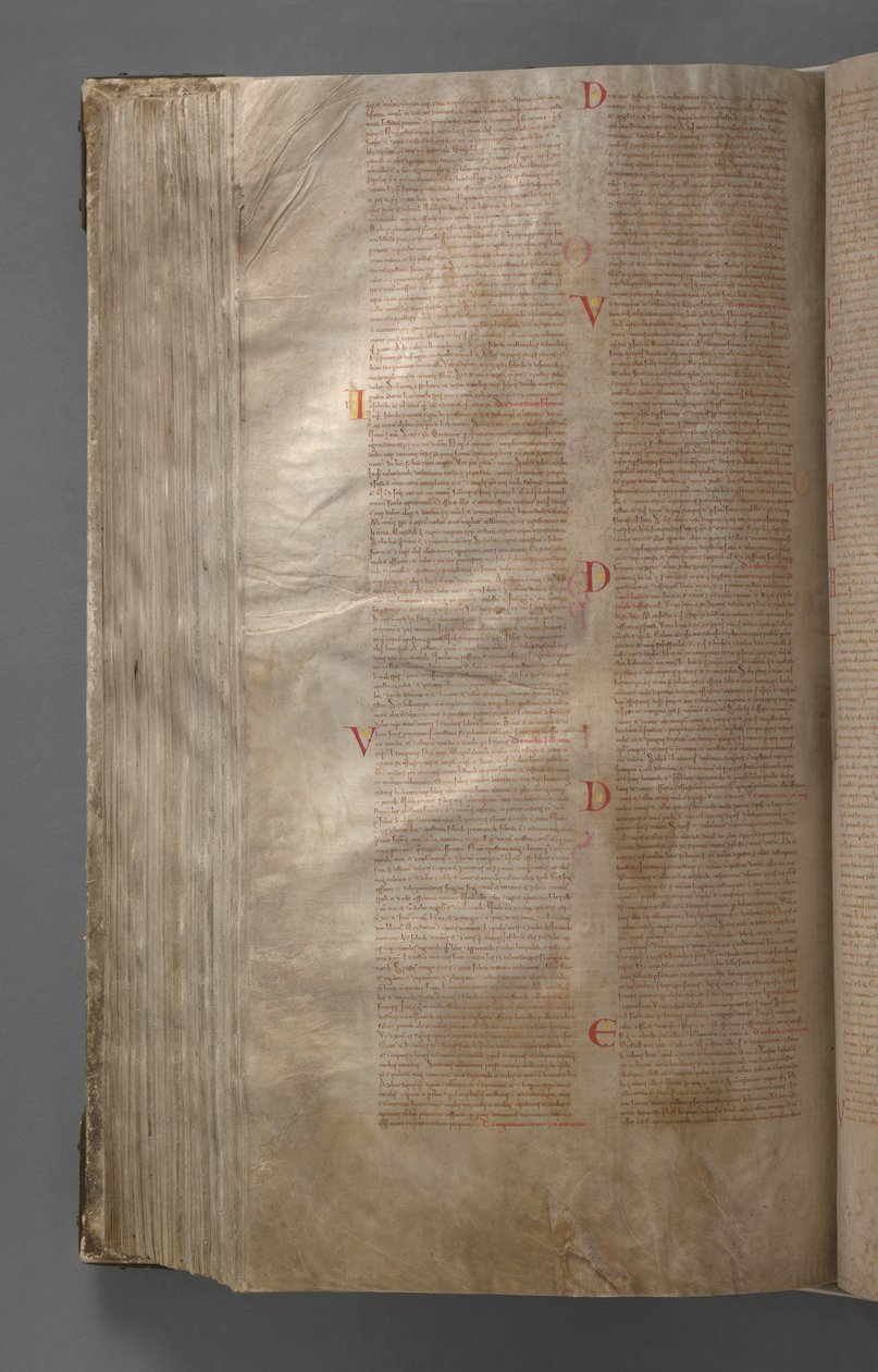 Der Codex Gigas (Riesenbuch) von Benedictine monastery of Podlažice