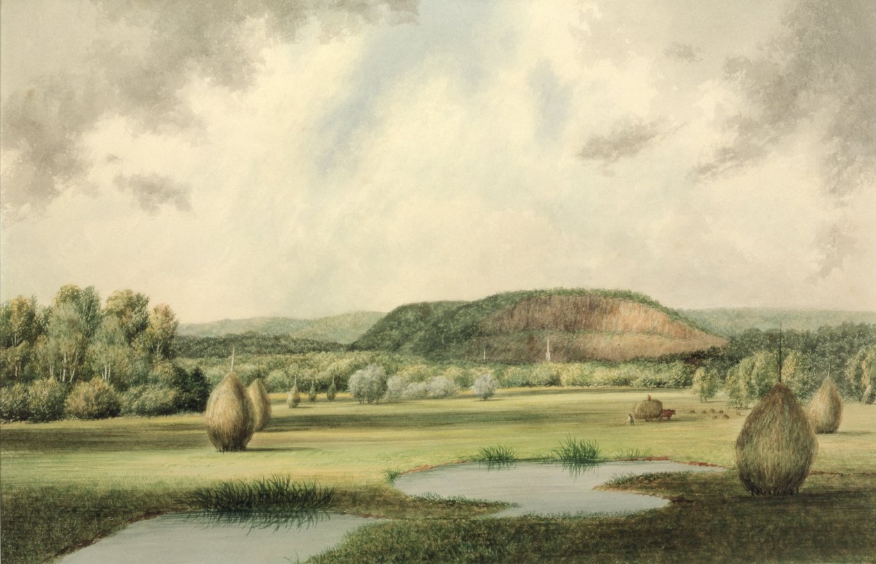 West Rock, New Haven, Connecticut, ca. 1854-60 von Benjamin H. Coe