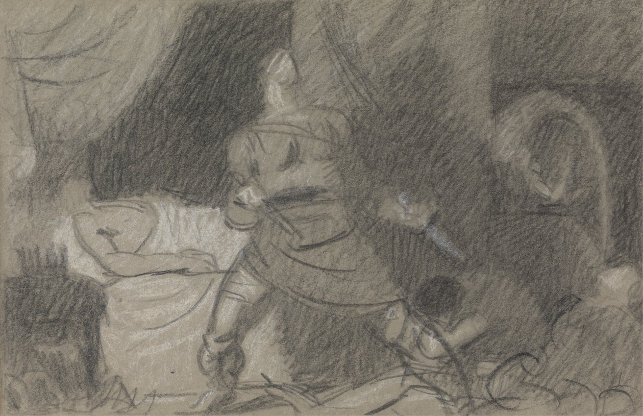 Der Mord an Duncan - Macbeth mit den Dolchen von Benjamin Robert Haydon