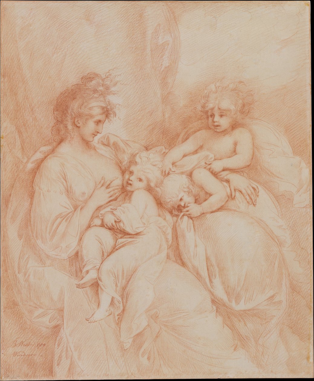Mutterschaft von Benjamin West
