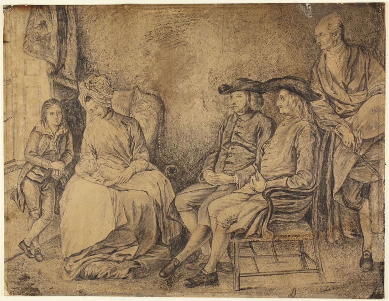 Die Familie des Künstlers von Benjamin West