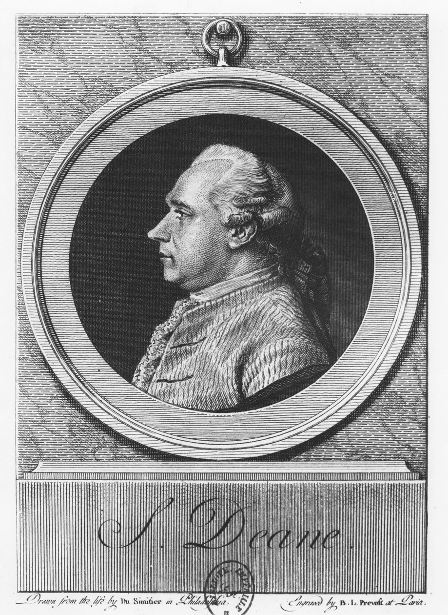 Silas Deane von Benoit-Louis Prevost