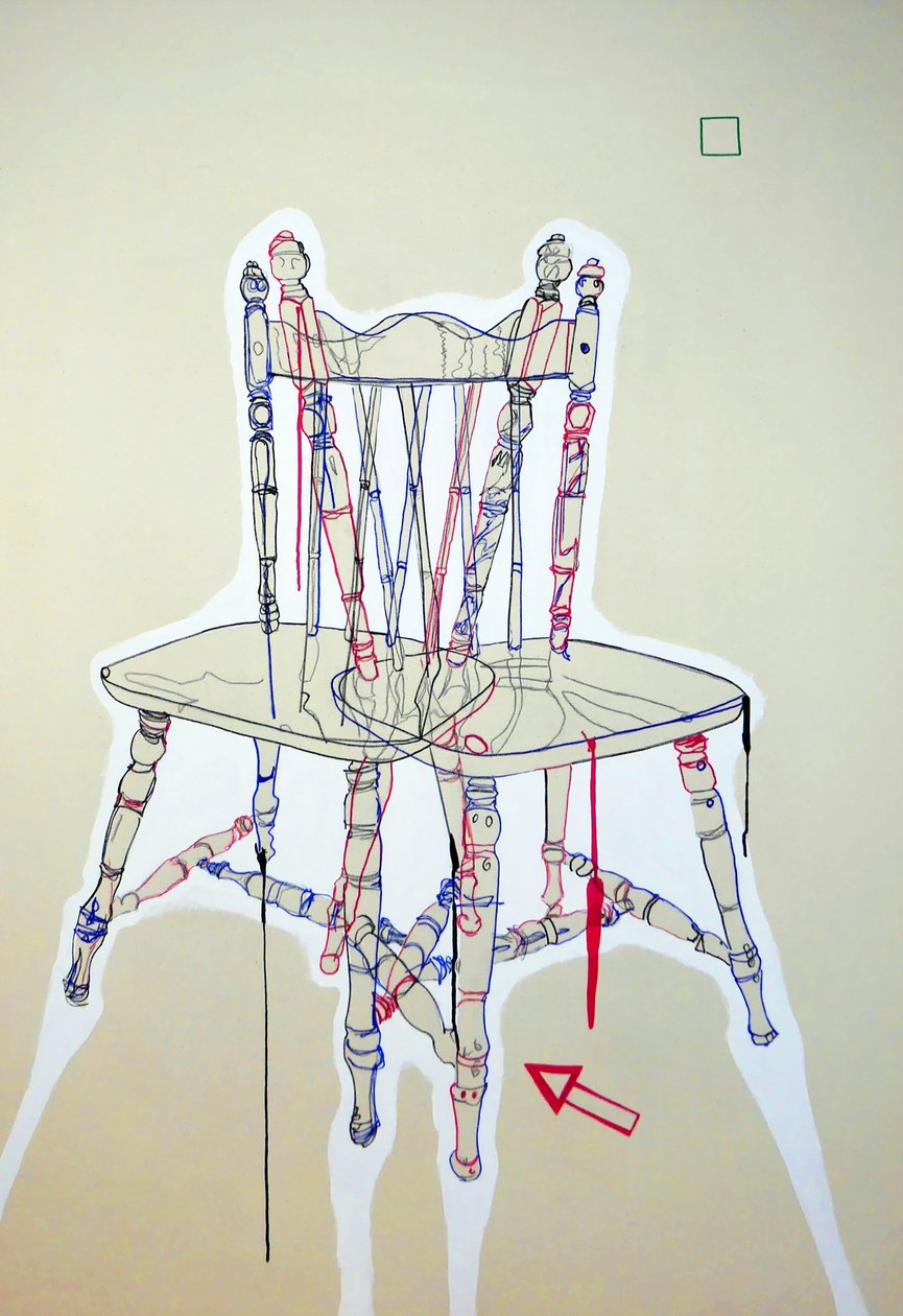 Chaise Manifeste, 2023 von Benoit Erwann Boucherot