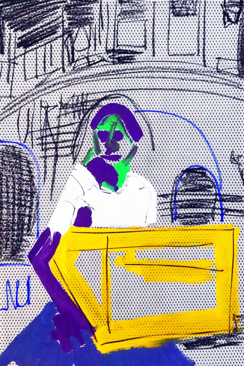 Passagier 5, 2020 von Benoit Erwann Boucherot