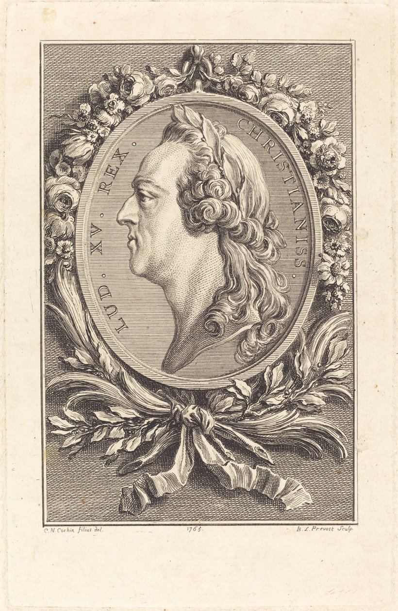 Ludwig XV., 1765 von Benoit Louis Prevost