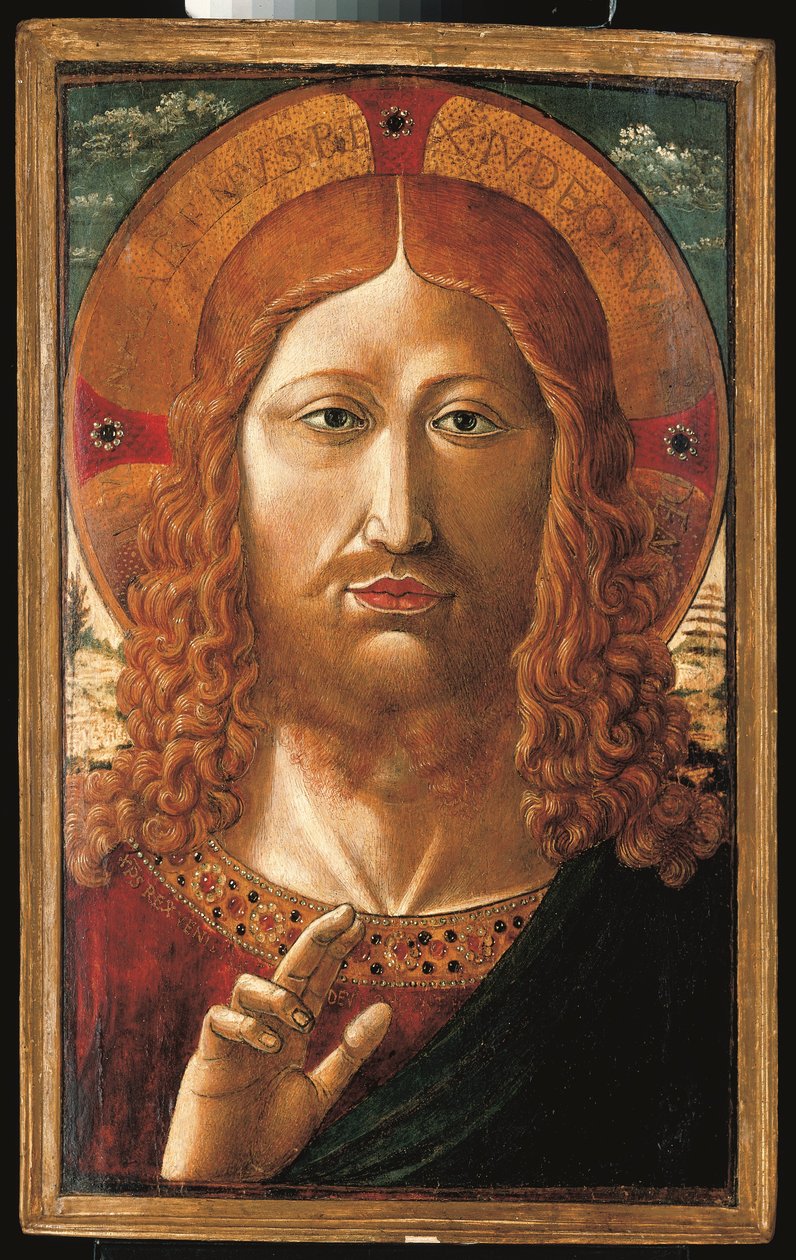 Christus Segen von Benozzo di Lese di Sandro Gozzoli