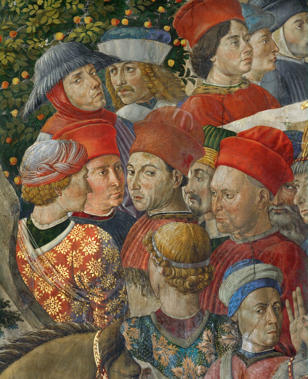 Die Anbetung der Könige von Benozzo di Lese di Sandro Gozzoli