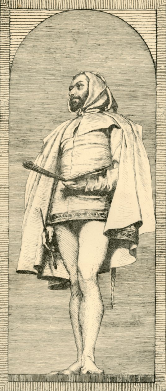 Giovanni Cimabue: Entwurf für ein Mosaik, um 1868 von Bernard Collier