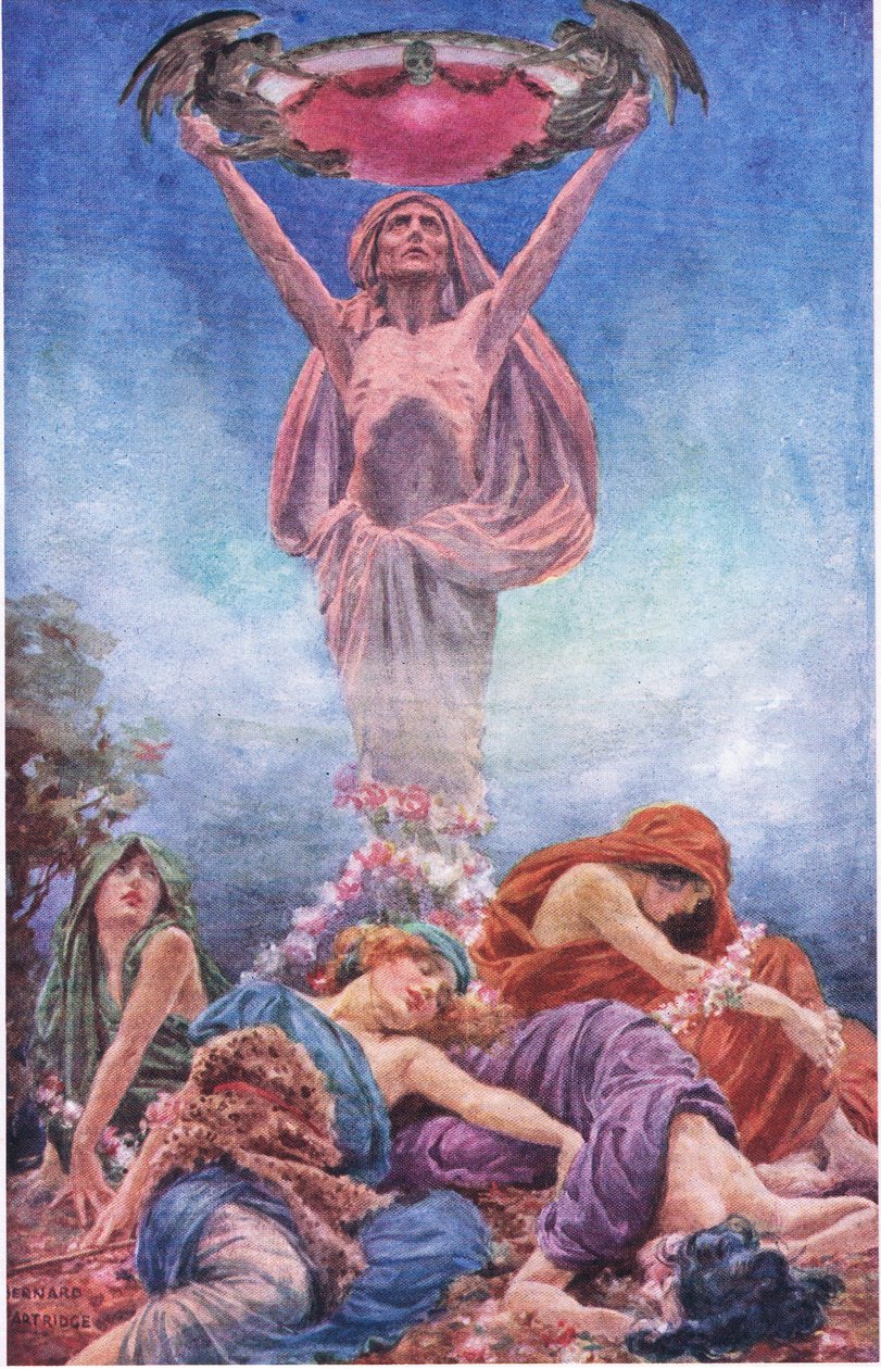 Schau nicht nach unten, sondern nach oben, Illustration aus 