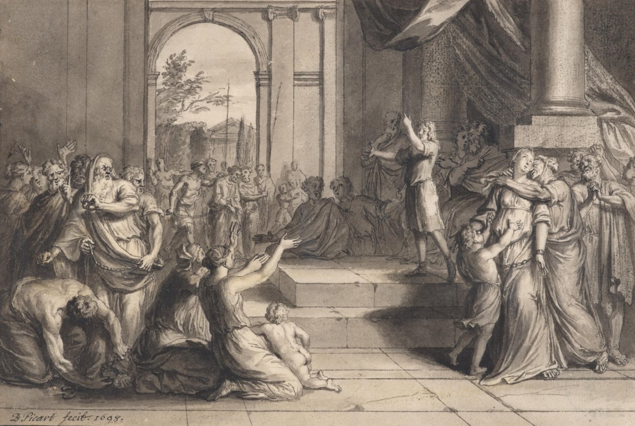 Daniel beweist Susannas Unschuld von Bernard Picart