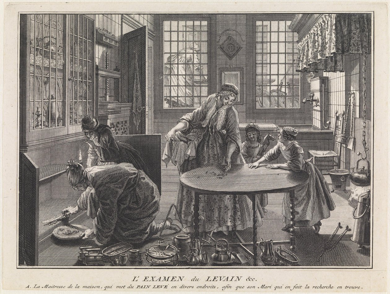 Vorbereitung auf Pesach von Bernard Picart