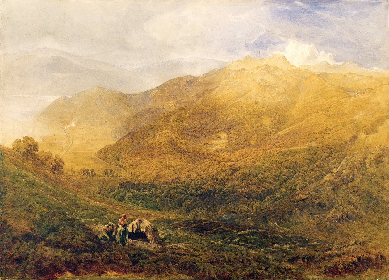 Arthog, in der Nähe von Barmouth von Bernard Walter Evans