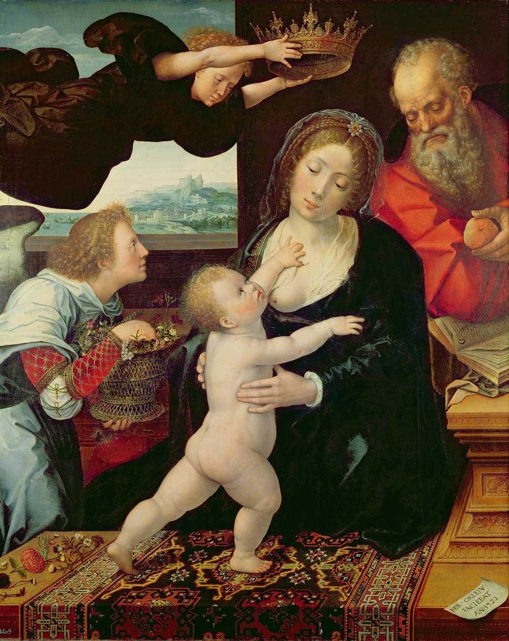 Die Heilige Familie von Bernard van Orley