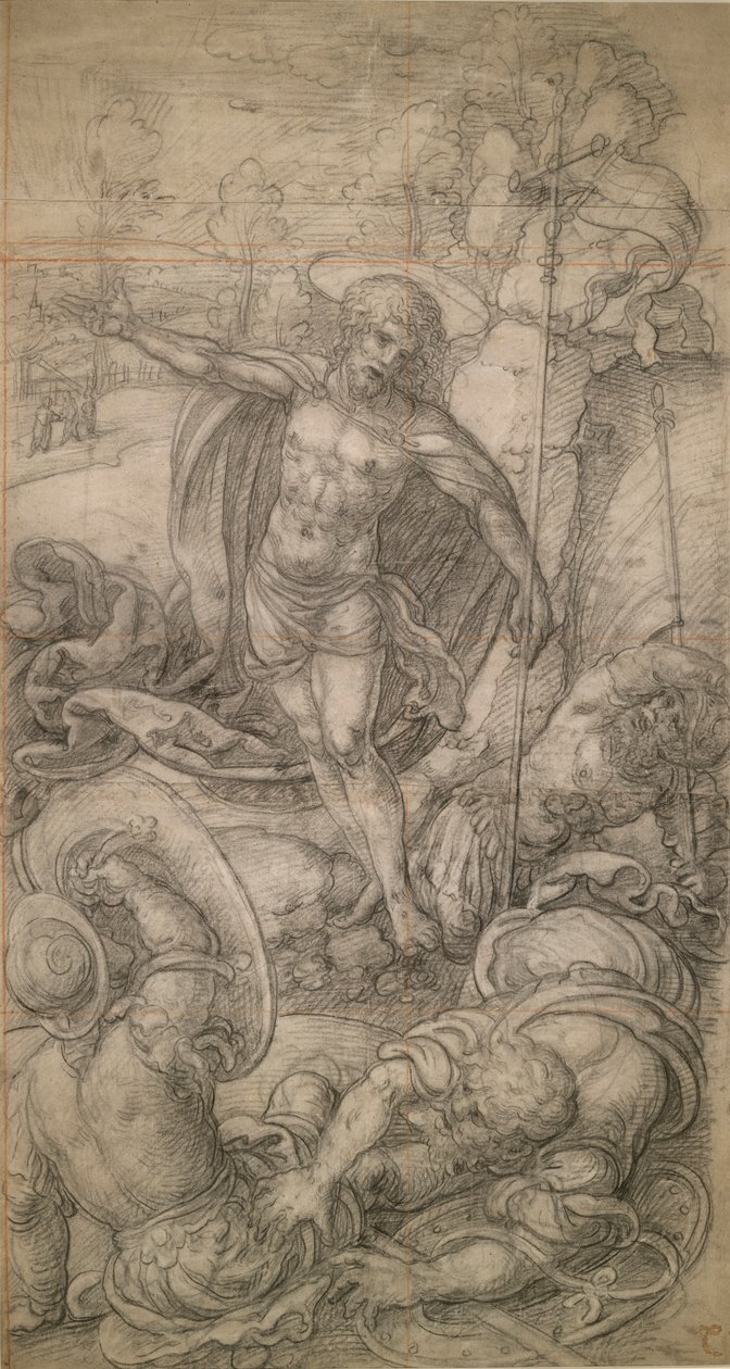 Die Auferstehung Christi von Bernard van Orley