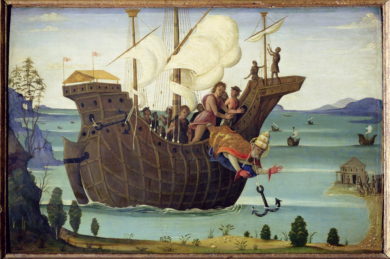 Das Martyrium des Heiligen Clemens von Bernardino Fungai