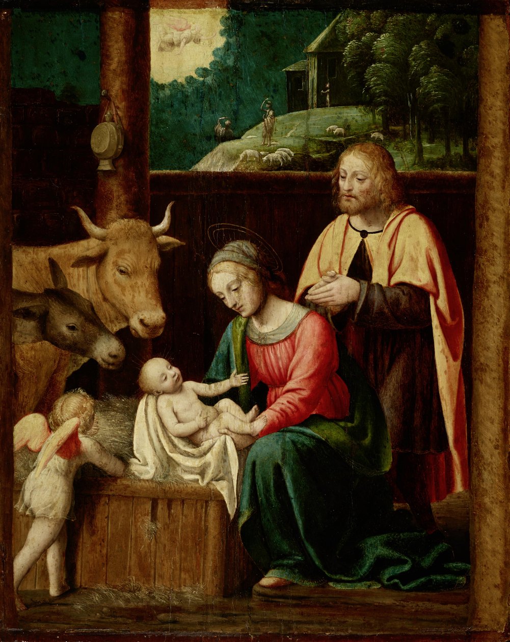 Die Geburt Christi von Bernardino Luini