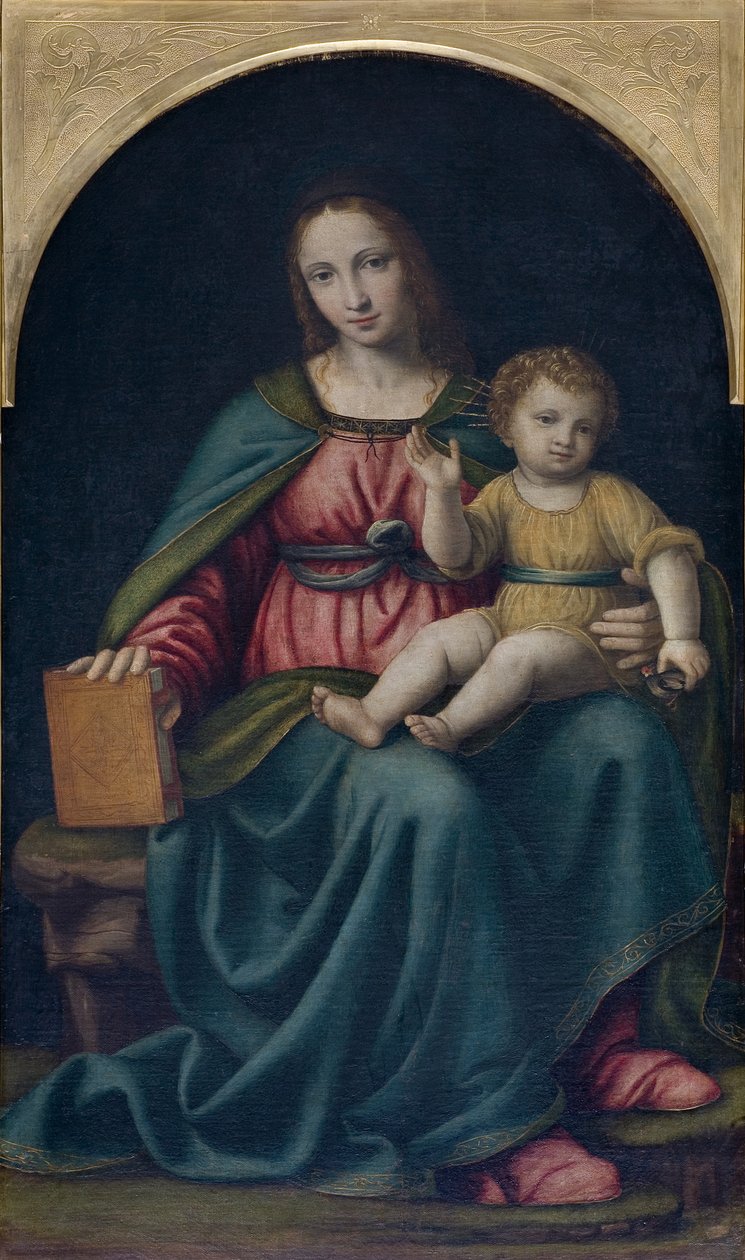 Madonna mit Kind von Bernardino Luini
