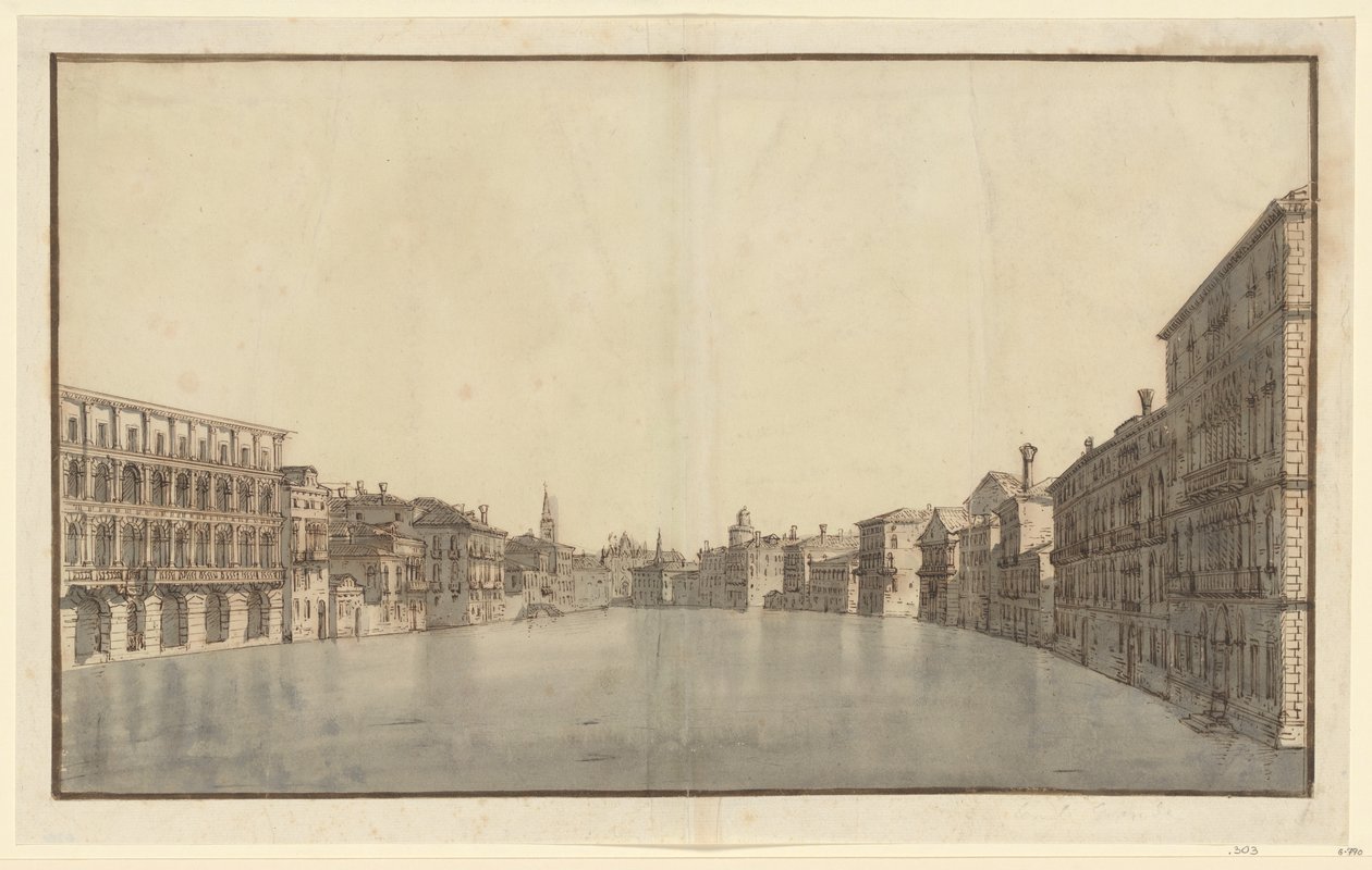 Der Canal Grande von Ca