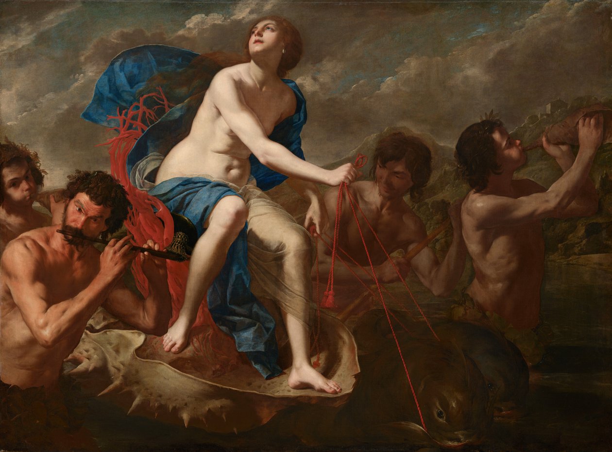 Der Triumph der Galatea von Bernardo Cavallino