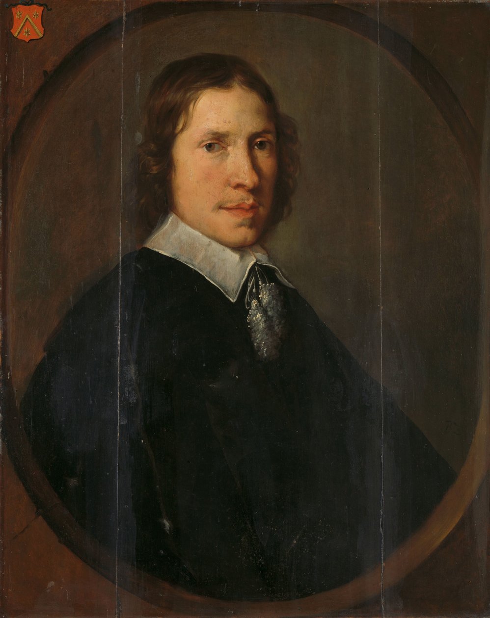 Porträt von François Leydecker, Bürgermeister von Tholen von Bernardus Swaerdecroon
