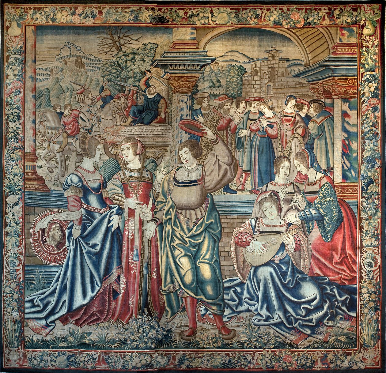 Zyklus des Ödipus: Ödipus in Theben von Bernart van (attr. to) Orley