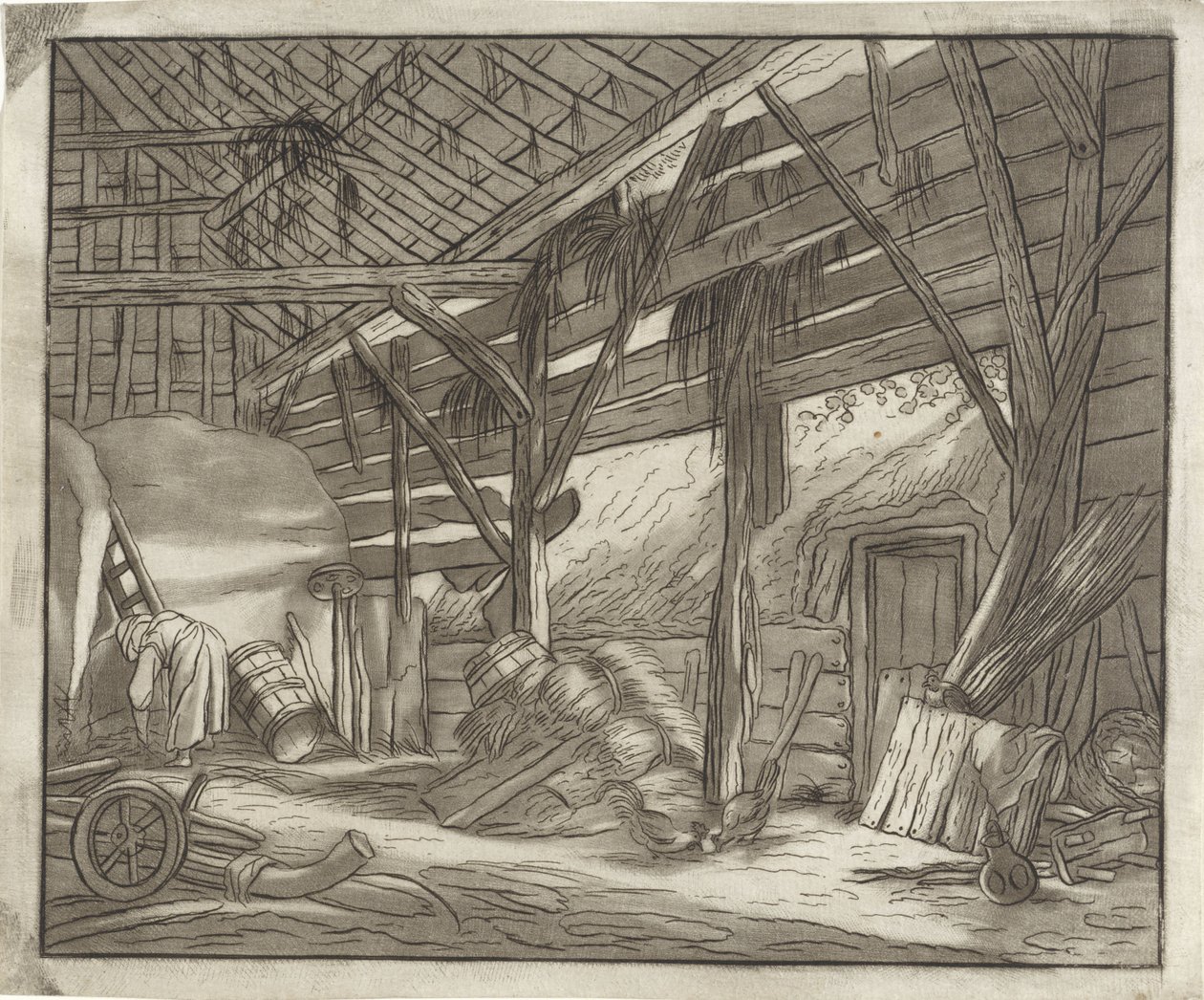Bauernscheune von Bernhard Schreuder