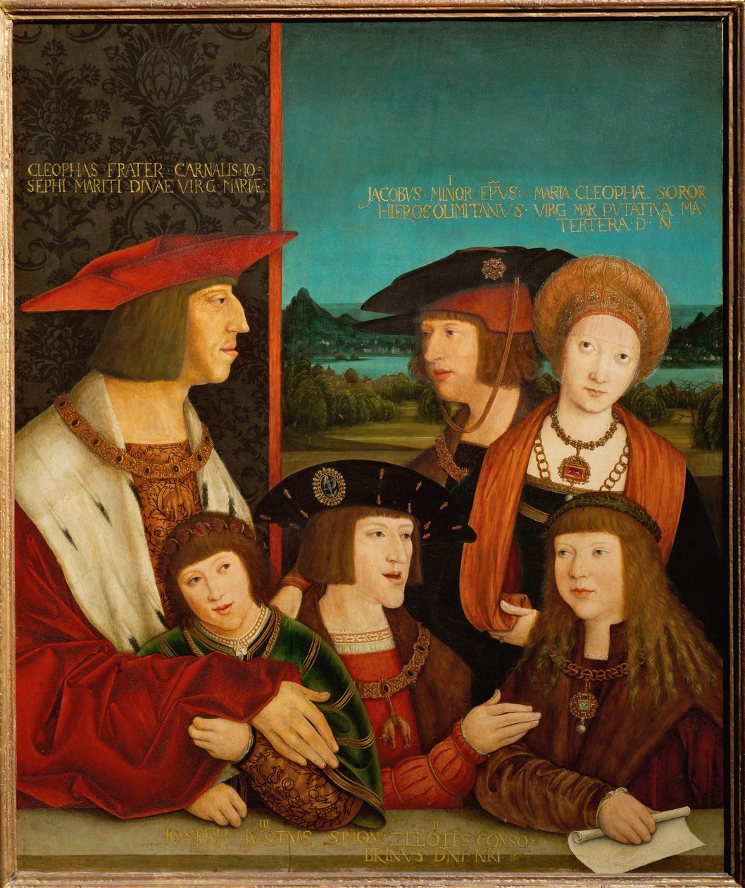 Kaiser Maximilian I. und seine Familie von Bernhard Strigel