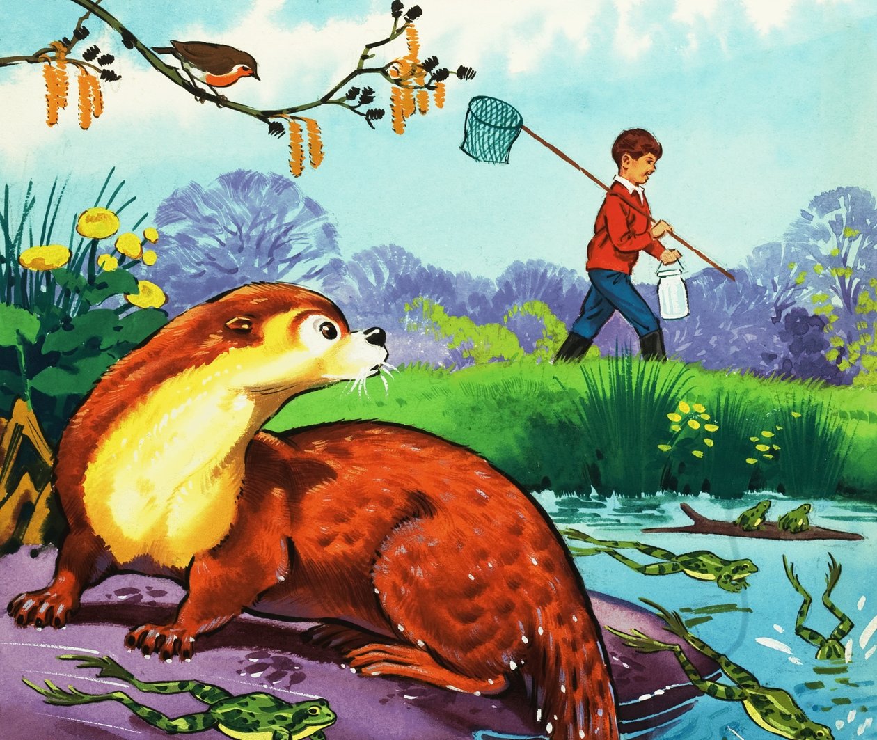 Fliptail der Otter von Bert Felstead