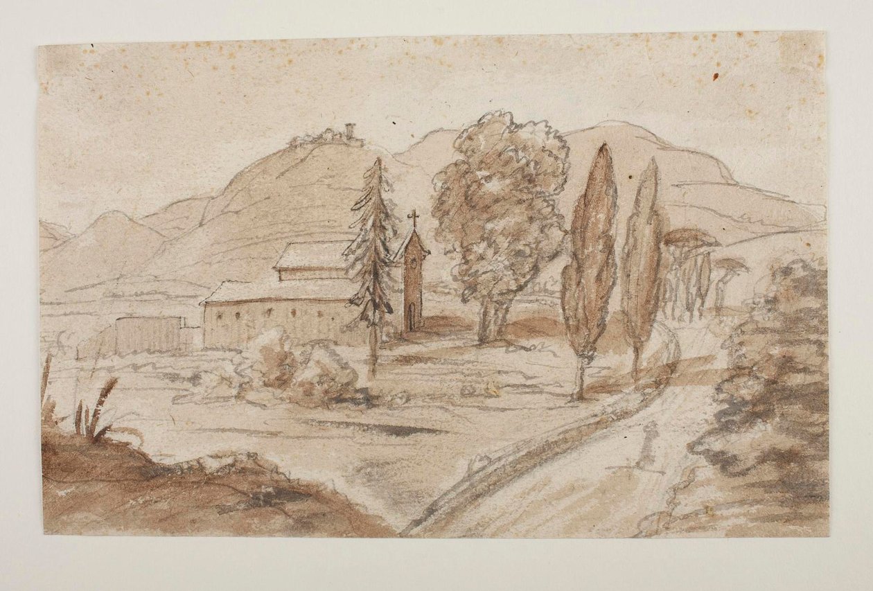 Berglandschaft von Bertel Thorvaldsen