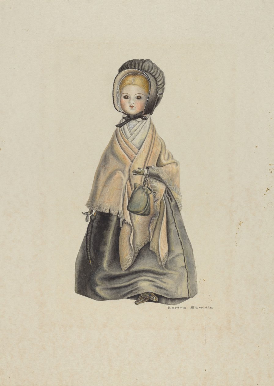 Quäkerpuppe von Bertha Semple