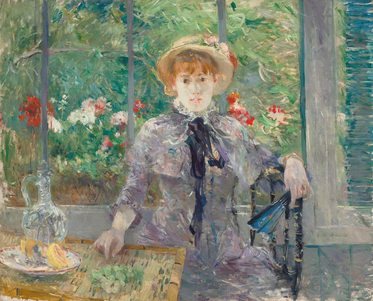 Nach dem Frühstück, 1881 von Berthe Morisot