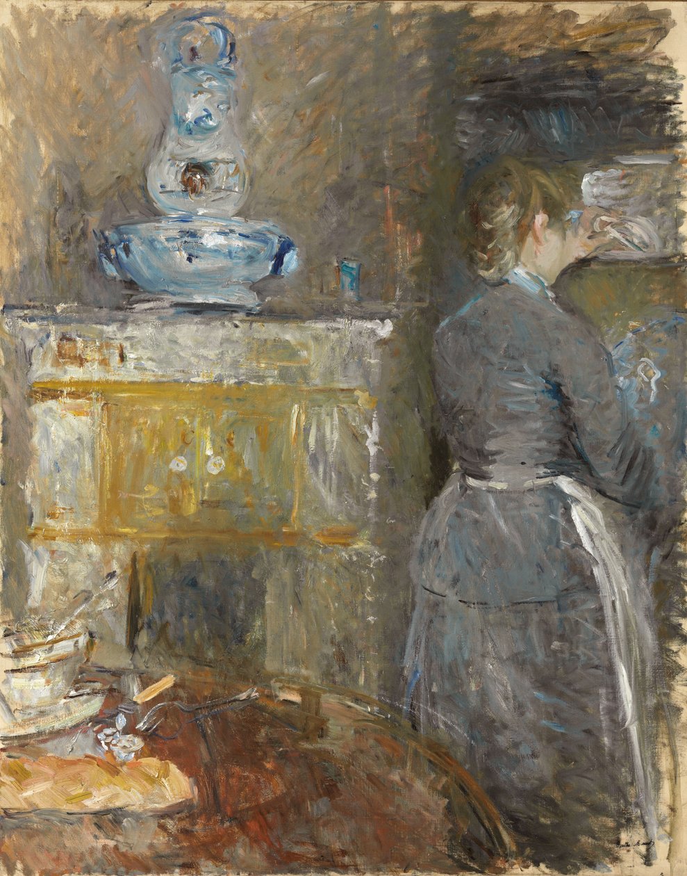 Im Speisesaal, 1880 von Berthe Morisot