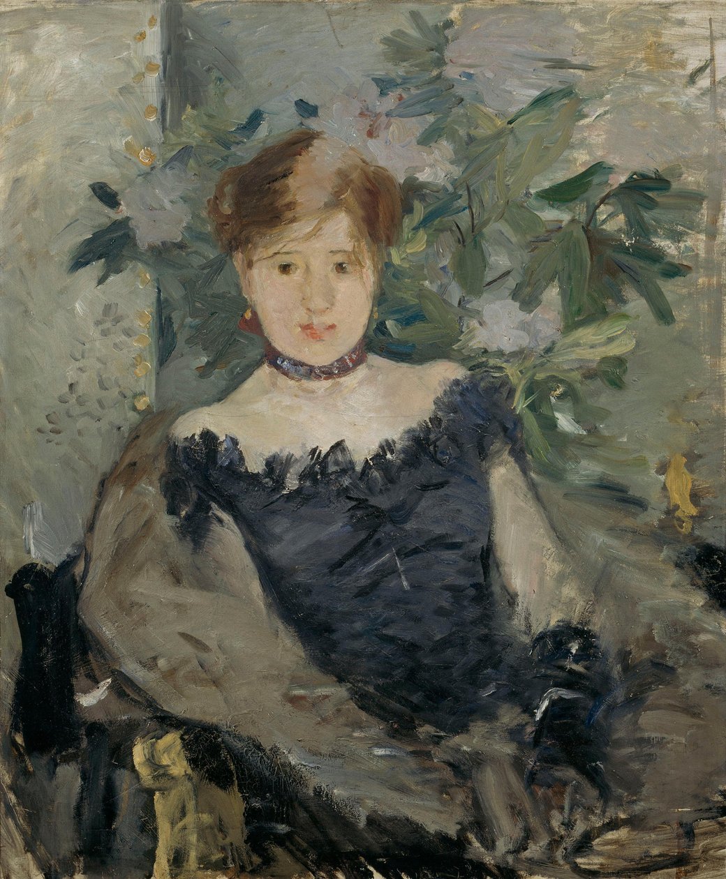 Das schwarze Mieder von Berthe Morisot