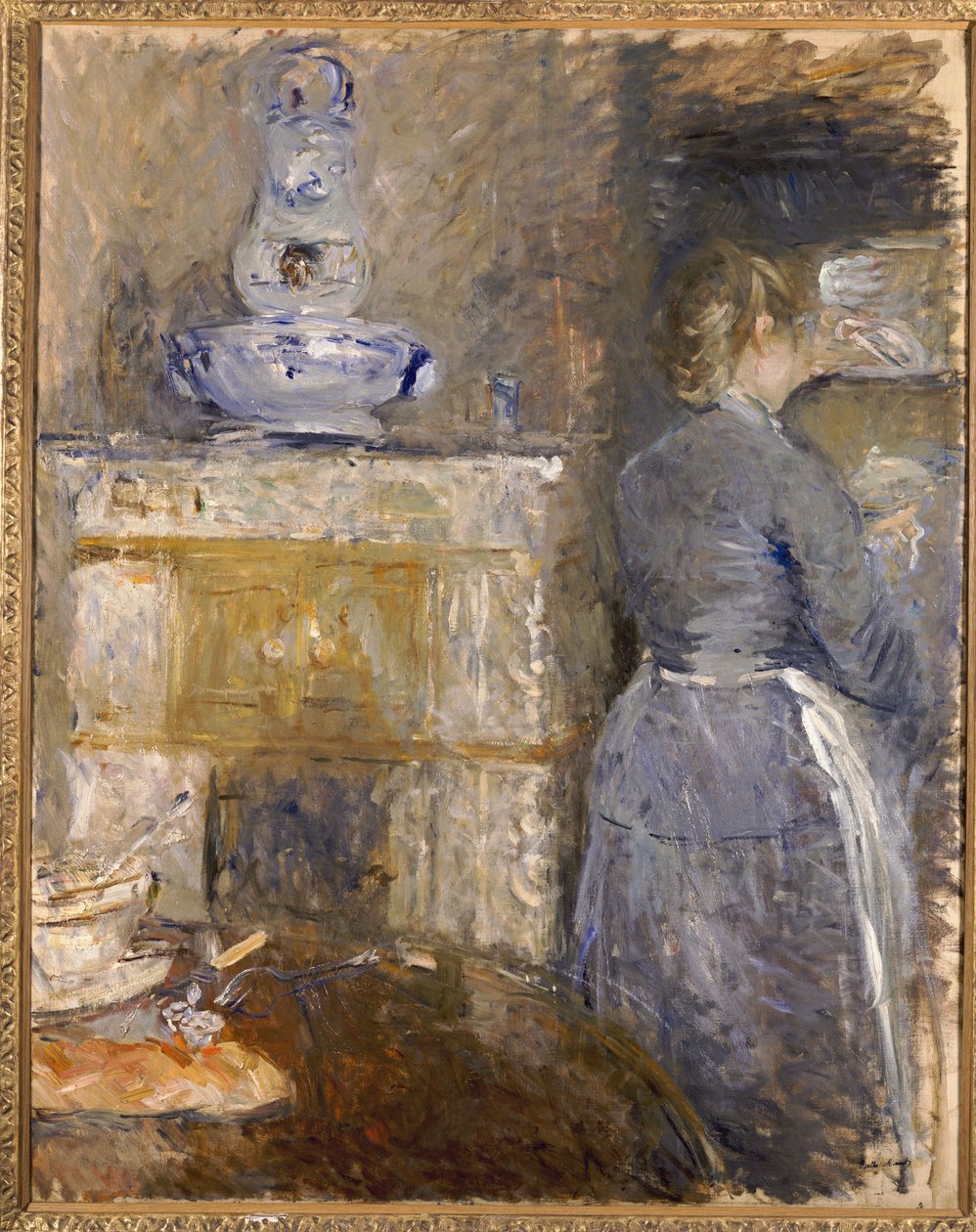 Das Esszimmer der Familie Rouart, Avenue d