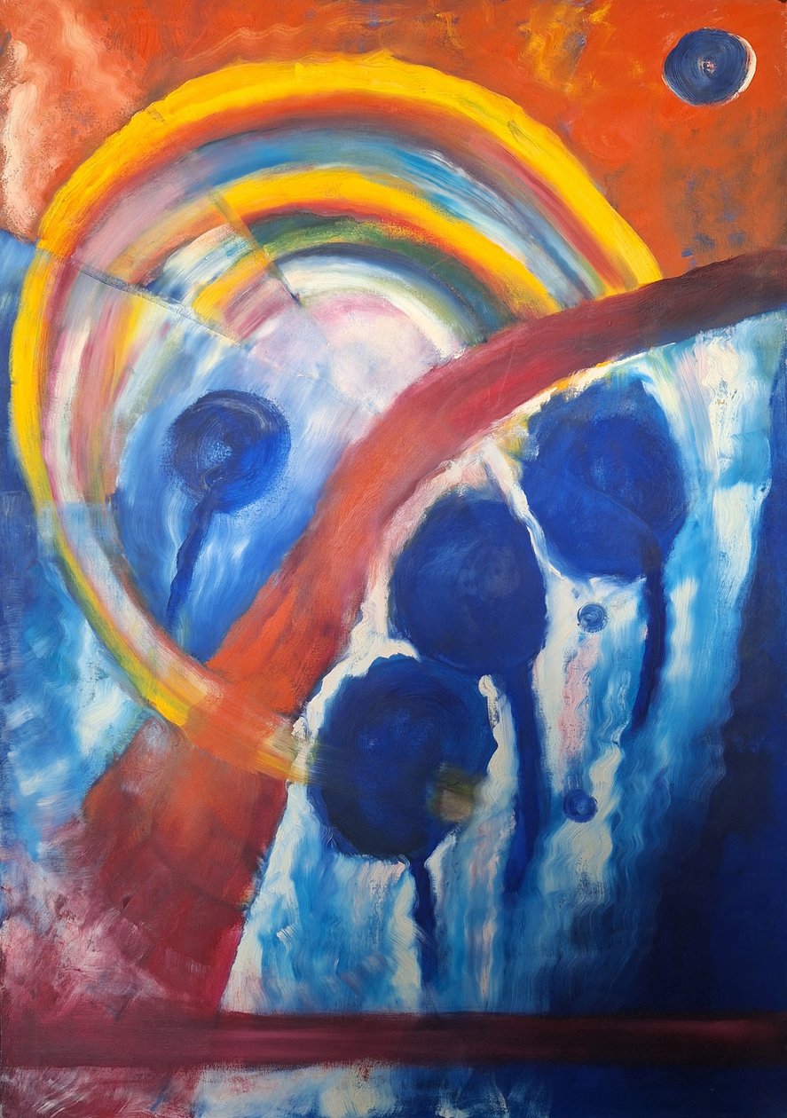 Zentripetale Landschaft von Bibiana Ulanosky