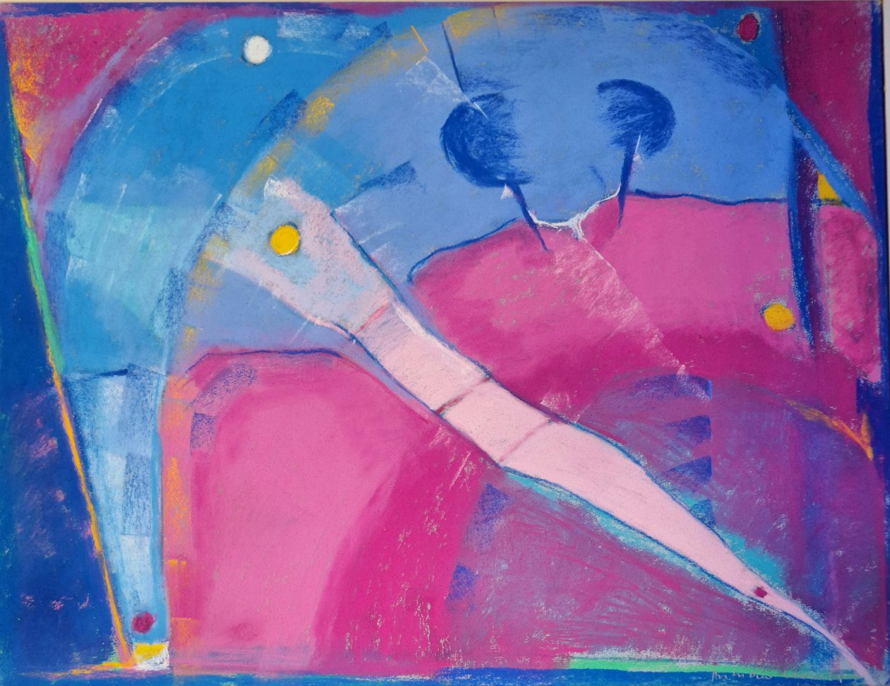 Landschaft in Geburt 3 von Bibiana Ulanosky