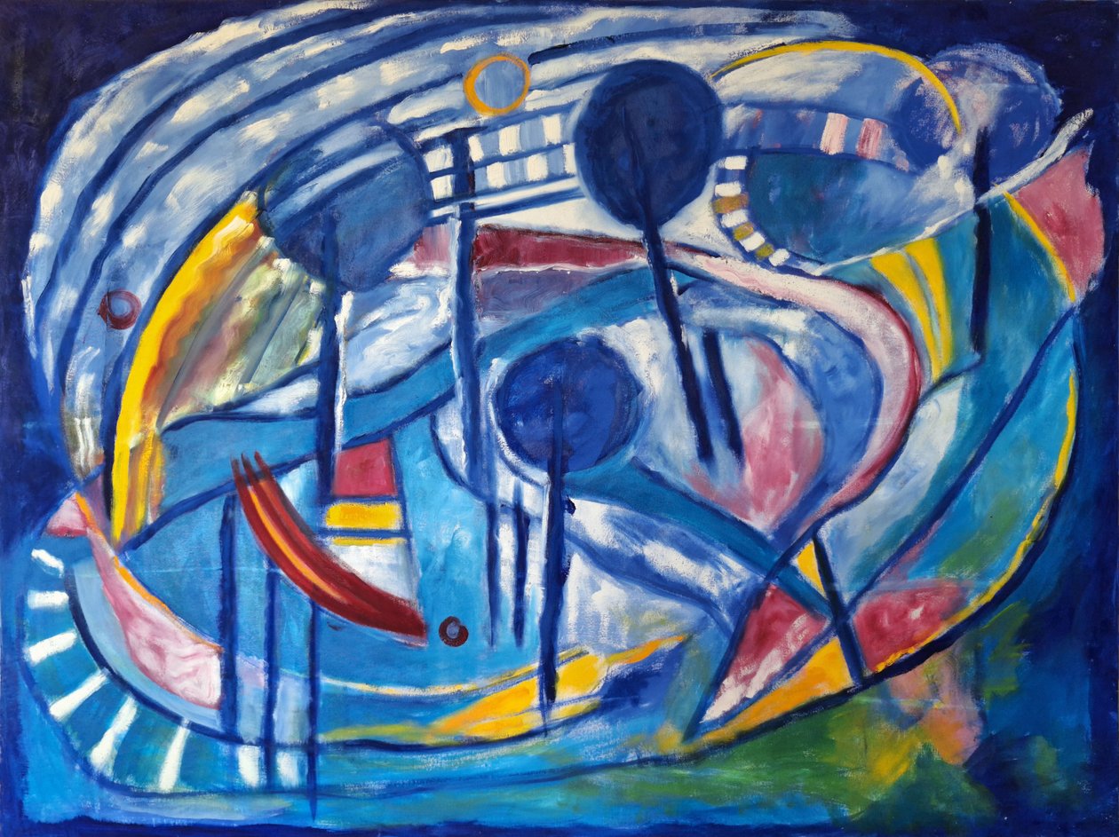 Spielende Landschaft von Bibiana Ulanosky