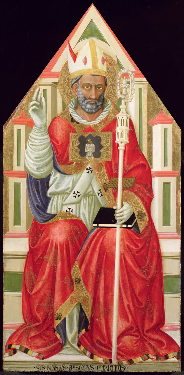 St. Blasius (gest. 316) ca. 1445 von Bicci di Lorenzo