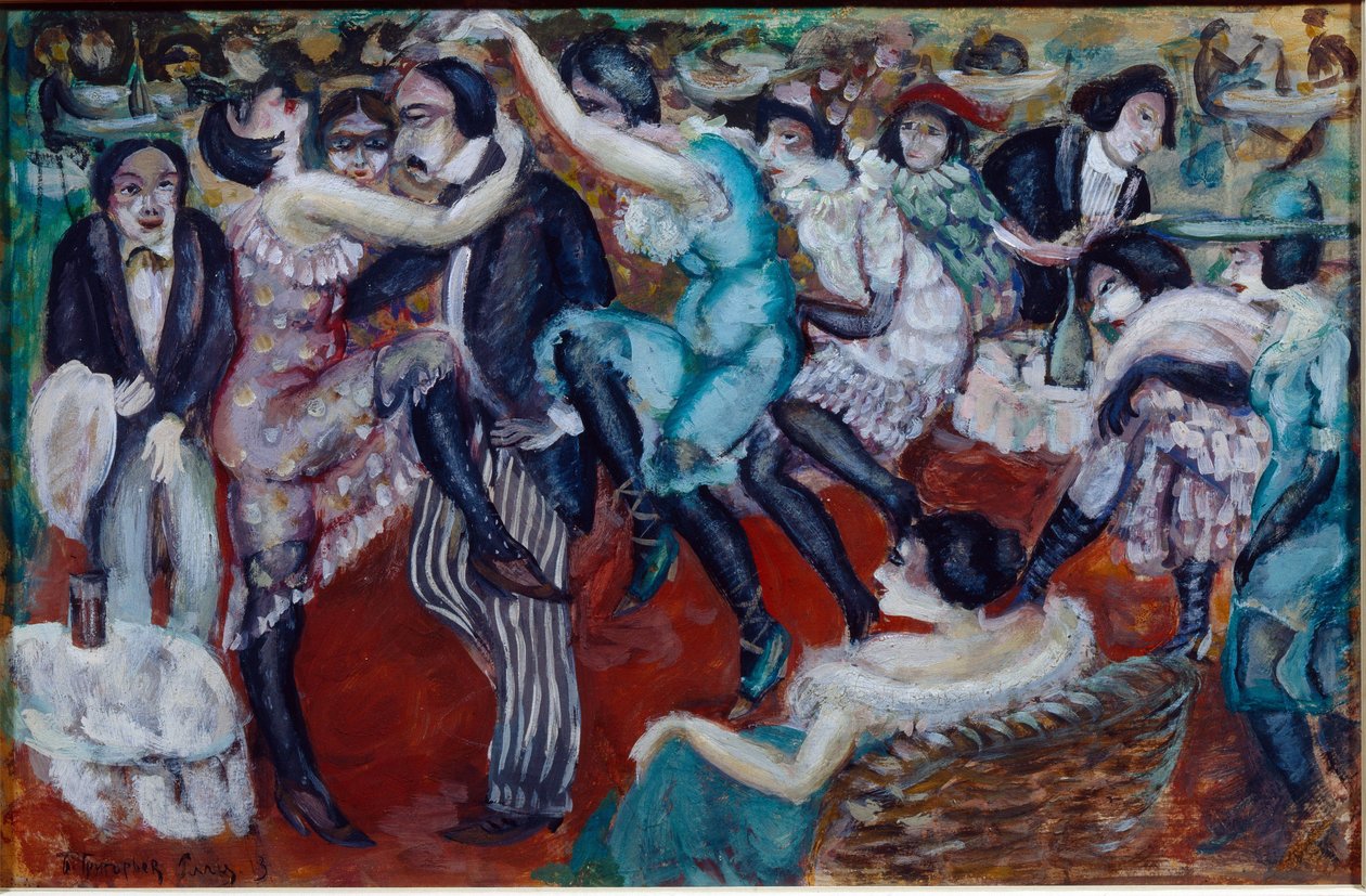 Cafe chantant von Boris Dmitrievich Grigoriev