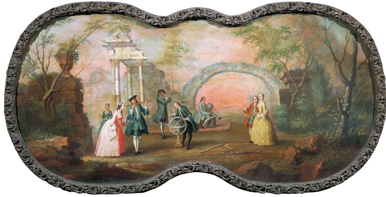 Astronomie, 1754 von Boris Vasilyevich Sukhodolsky