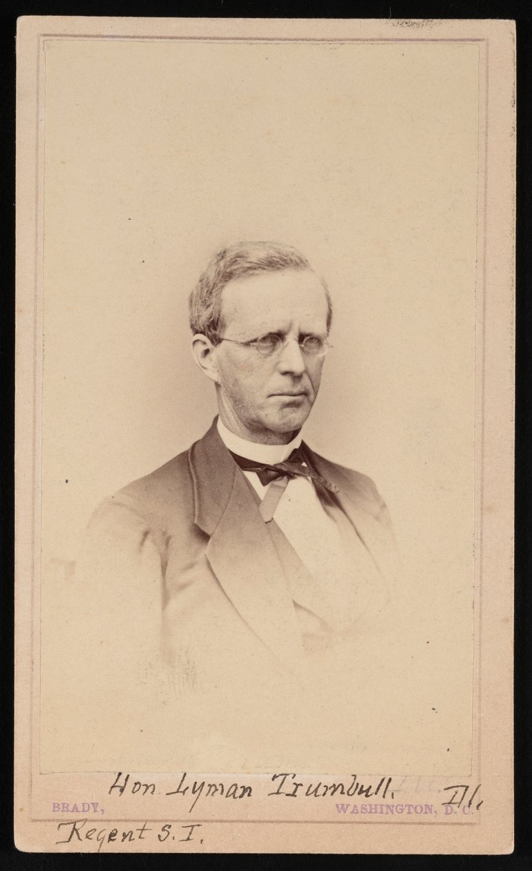 Porträt von Lyman Trumbull 1813-1896, zwischen 1862 und 1869 von Brady