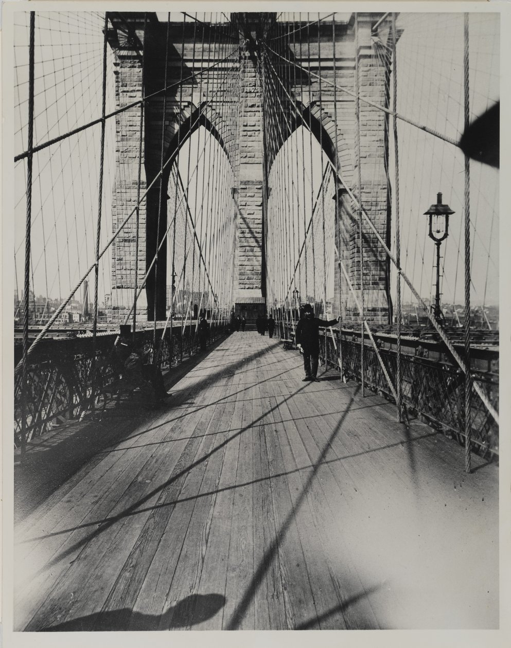 East River Bridge, 1888 von Breading G. Way