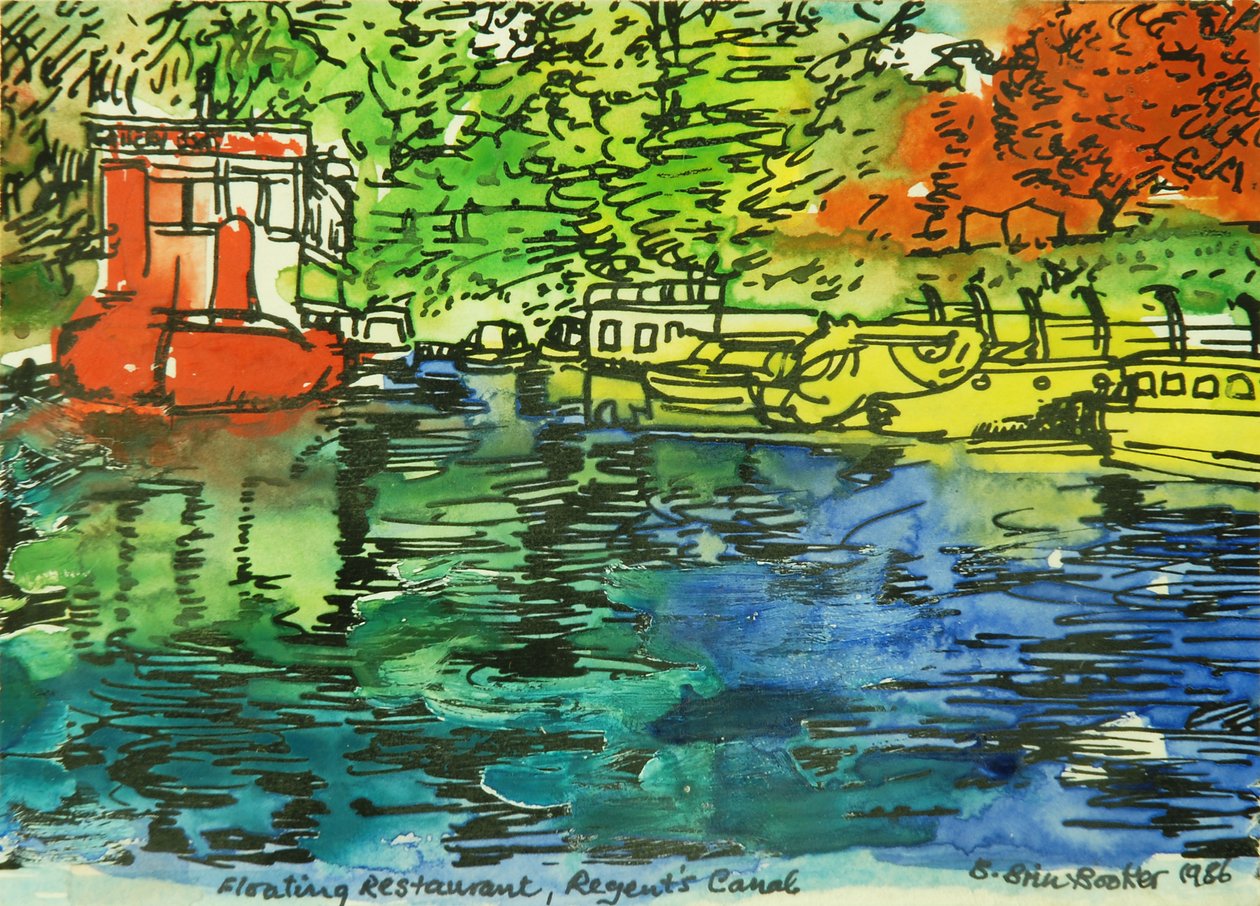 Das schwimmende Restaurant von Brenda Brin Booker