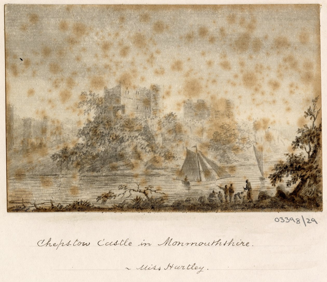 Eine Reihe von Skizzen, Ansichten in Großbritannien, dem Kontinent und Amerika 1772-1778 von British School