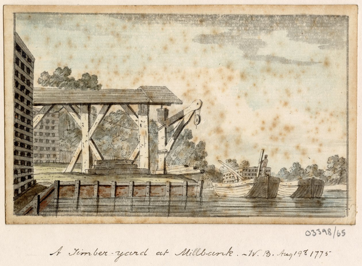Eine Serie von Skizzen, Ansichten in Großbritannien, dem Kontinent und Amerika 1772-1778 von British School