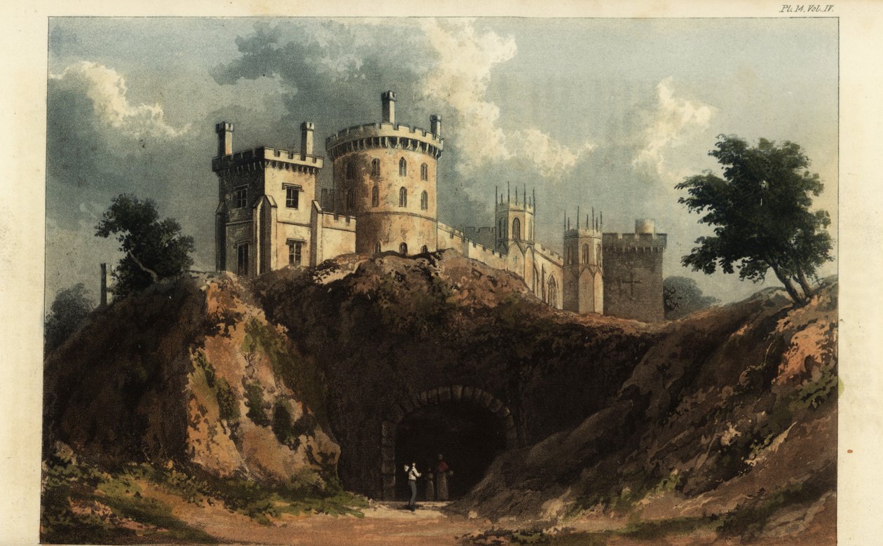 Enmore Castle, Somerset, Sitz des 3. Earl of Egmont von British School