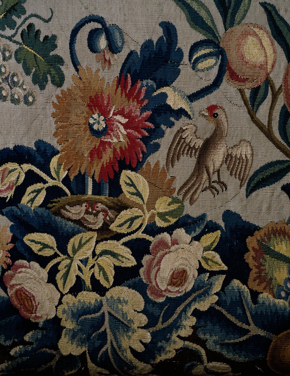 Blumenmuster, (Detail) von British School