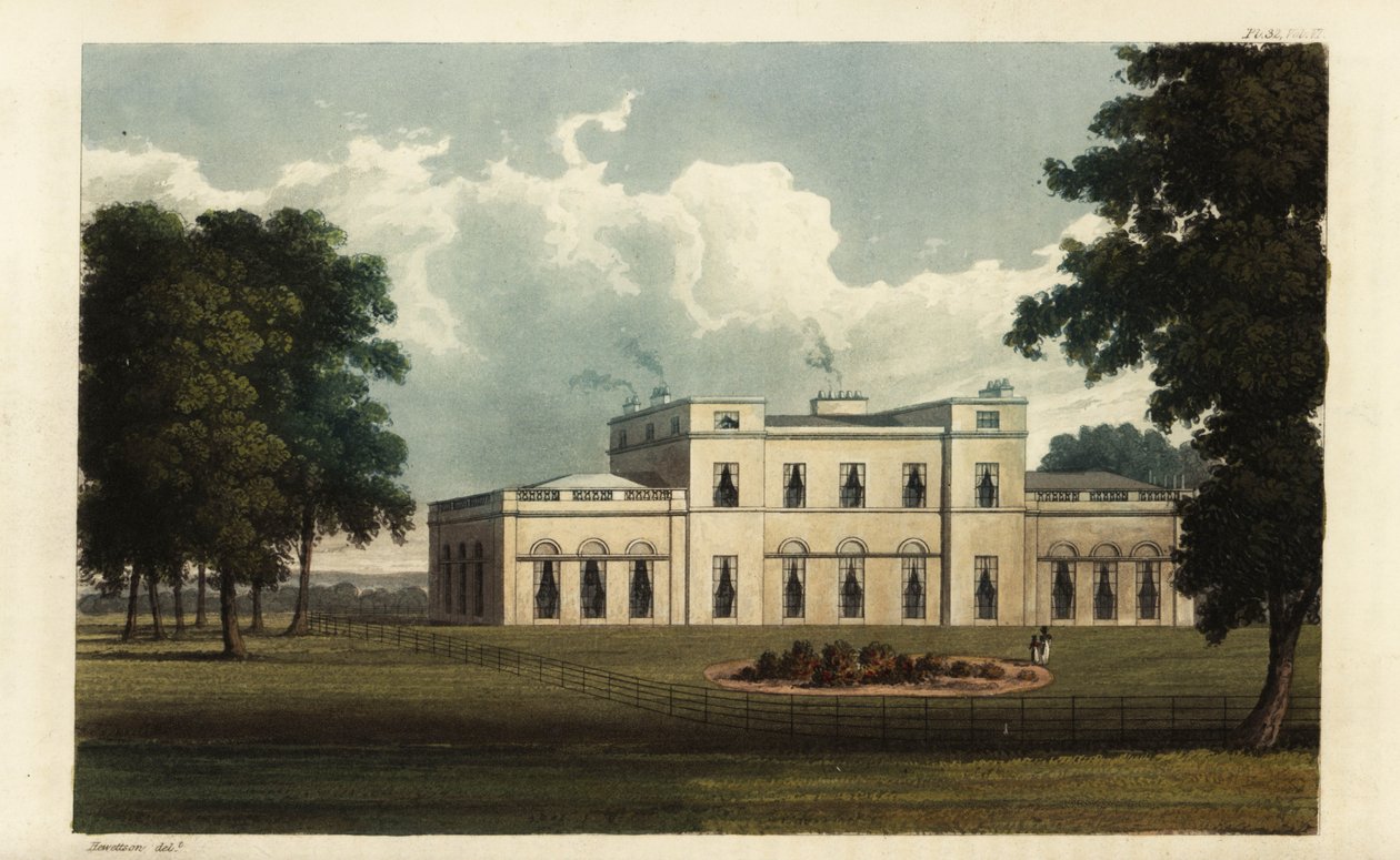 Mount Edgcumbe, Cornwall, Sitz von Richard Edgcumbe von British School