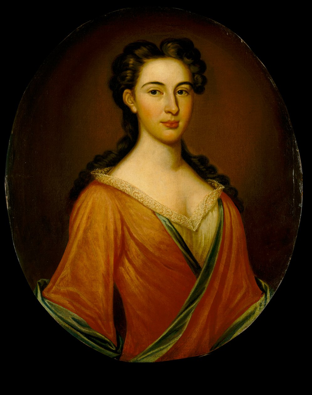 Mrs. Edmund Nelson (1698-1789), um 1720 von British School