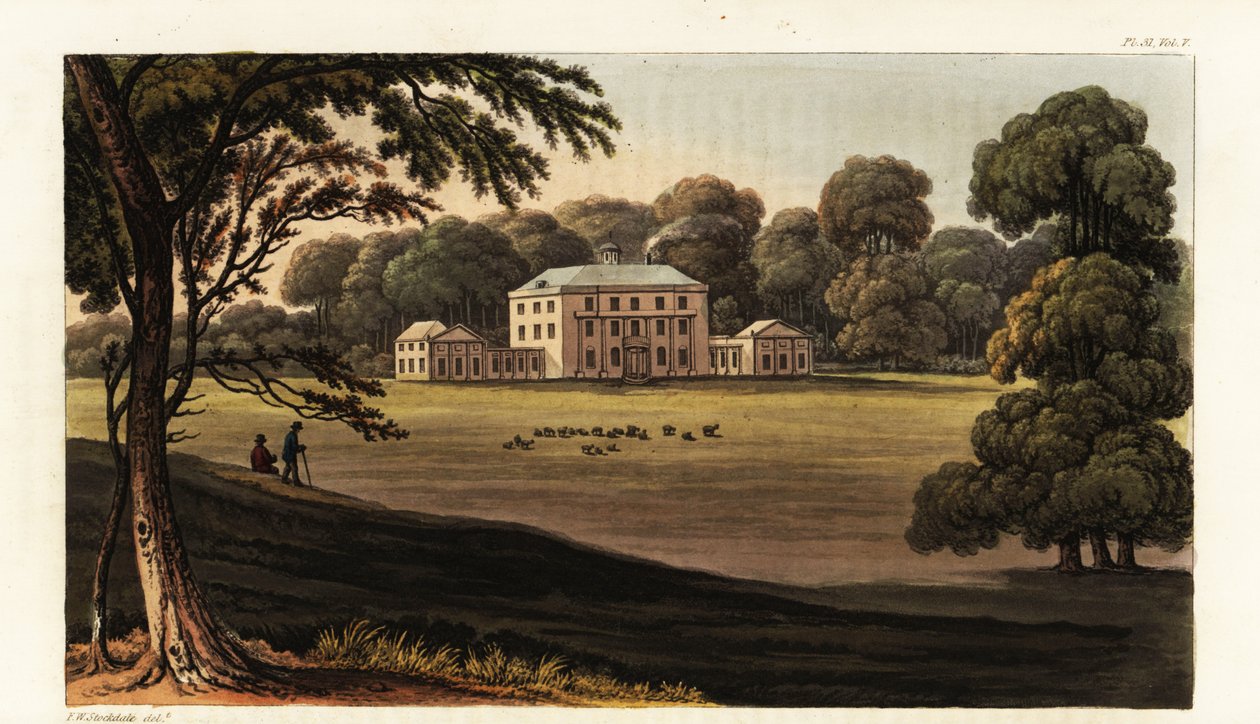 North Court, Isle of Wight, der Sitz von Mrs. Bennet von British School
